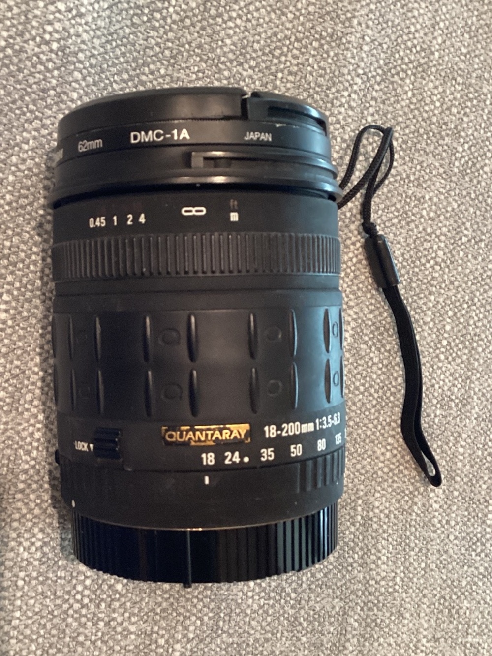 Quantaray Autofocus Zoom Camera Lens 18-200mm